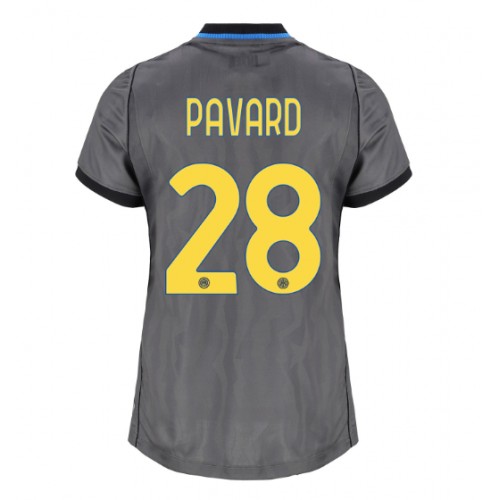 Dámy Fotbalový dres Inter Milan Benjamin Pavard #28 2026-27 Třetí Krátký Rukáv